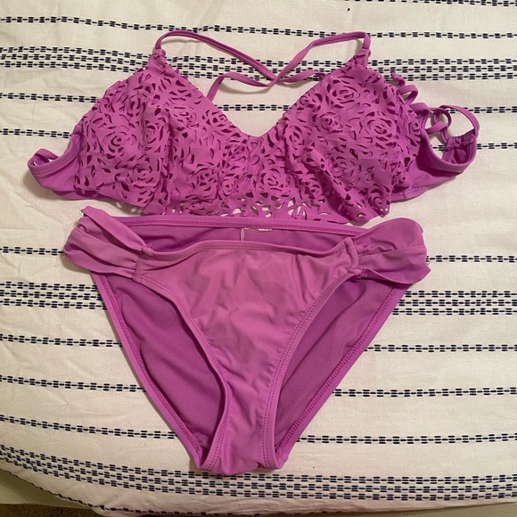 Xhilaration Other - 💕Purple Bathing Suit Set